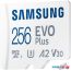 Карта памяти Samsung EVO Plus 2021 microSDXC 256GB (с адаптером) в Гродно фото 3