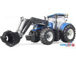 Игрушечный транспорт Bruder New Holland T7.315 with slip-on front loader 03121