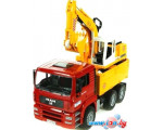 Игрушечный транспорт Bruder MAN TGA Construction truck with Liebherr Excavator 02751