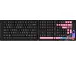 Набор кейкапов Akko Black & Pink Cherry Profile keycaps 229 шт