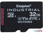 Карта памяти Kingston Industrial microSDHC SDCIT2/32GBSP 32GB