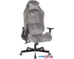 Кресло Zombie Knight N1 Fabric Light-19 (серый)