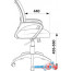 Кресло Brabix Fly MG-396 (серый/черный) в Могилёве фото 5