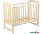Классическая детская кроватка Polini Kids Simple 304 (бежевый)