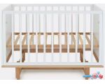 Классическая детская кроватка Rant Bamboo 768 (cloud white)