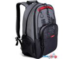 Школьный рюкзак Grizzly RU-030-41 (черный/красный)