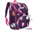 Школьный рюкзак Grizzly RAm-284-8/1 (котики фиолетовые)