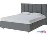 Кровать PROxSON Geometry Routa Savana Grey 200x200 (серый)