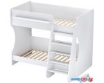 Двухъярусная кровать Polini Kids Dream 1500 0002425.9 (белый)