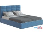 Кровать НК-Мебель Соната 140х200 (синий (happy 792)) в рассрочку