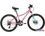 Велосипед Foxx Camellia 24 Disc р.12 2021 (розовый)