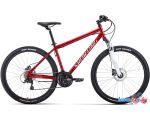 Велосипед Forward Sporting 27.5 3.2 HD р.19 2022 (темно-красный/серебристый)