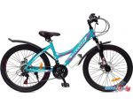 Велосипед Greenway 4930M 24 р.15 2021 (бирюзовый/розовый)