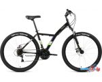 Велосипед Forward Dakota 27.5 2.0 D 2022 (черный/ярко-зеленый)