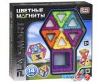 Магнитный конструктор Play Smart Цветные магниты 2425