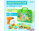 Конструктор Эврики 5189629 Веселые зверята (зеленый)