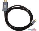 Кабель Rexant USB Type-C - HDMI 17-6402 (2 м, черный)