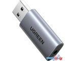 Адаптер Ugreen CM383 80864 3.5 мм - USB Type-A