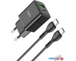 Сетевое зарядное Hoco N28 USB Type-C (черный)