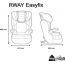 Детское автокресло Nania Rway Easyfix (racing luxe ruby) в Витебске фото 1