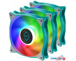 Набор вентиляторов Iceberg Thermal IceGALE ARGB 120mm 3-pack (бирюзовый)