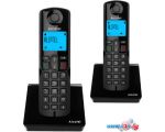 Радиотелефон Alcatel S230 DUO (черный)