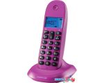 купить Радиотелефон Motorola C1001LB+ (фиолетовый)
