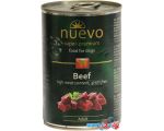 Консервированный корм для собак Nuevo Adult Beef 0.4 кг