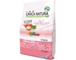 Сухой корм для собак Unica Natura Unico Mini с лососем, рисом и горохом 7.5 кг