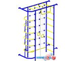 Детский спортивный комплекс Пионер 9М (синий/желтый)