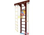 Детский спортивный комплекс Kampfer Wooden Ladder Wall Basketball Shield Стандарт (шоколадный)