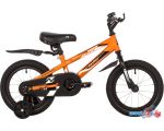 Детский велосипед Novatrack Juster 14 2023 145JUSTER.OR23 (оранжевый)