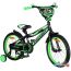 Детский велосипед Favorit Biker 18 2020 (черный/зеленый) в Минске фото 1
