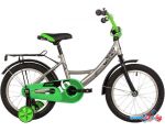 Детский велосипед Novatrack Vector 16 2022 163VECTOR.SL22 (серебристый)