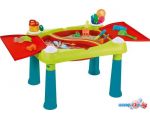 Игровой стол Keter Creative Fun Table 231588 (бирюзовый/красный)