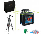 Лазерный нивелир Bosch GLL 2-20 G Professional 0601065001 (сумка, штатив, 4xAA)