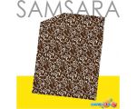 Постельное белье Samsara Завитки шоколад 240Пр-6 220x240