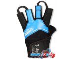 Перчатки для фитнеса Indigo SB-16-8128 (XXL, черный/синий)