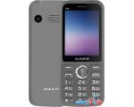 Кнопочный телефон Maxvi K32 (серый)