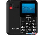 Кнопочный телефон Maxvi B200 (черный)