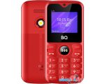 Кнопочный телефон BQ-Mobile BQ-1853 Life (красный)