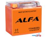 Мотоциклетный аккумулятор ALFA YTX14-BS iGel (14 А·ч)
