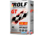 Моторное масло ROLF GT 5W-40 SN/CF 4л в рассрочку