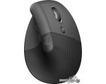 Вертикальная мышь Logitech Lift (графит)