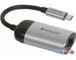 Сетевой адаптер Verbatim USB-C Gigabit Ethernet Adapter 49146