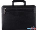 Мужская сумка Poshete 250-9207-BLK (черный) в рассрочку