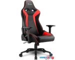 Кресло Sharkoon Elbrus 3 (черный/красный)