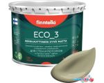 Краска Finntella Eco 3 Wash and Clean Wai F-08-1-3-LG156 2.7 л (серо-зеленый)