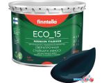 Краска Finntella Eco 15 Ukonilma F-10-1-3-FL008 2.7 л (темно-сине-зеленый)