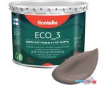 Краска Finntella Eco 3 Wash and Clean Maitosuklaa F-08-1-3-LG246 2.7 л (коричнев)